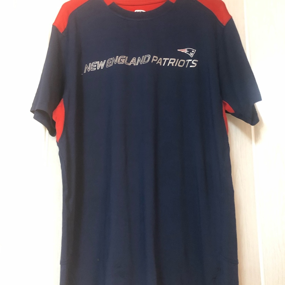 MENS L PATRIOTS BREATHABLE SHIRT